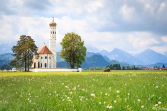 Bavarian Church in the countryside