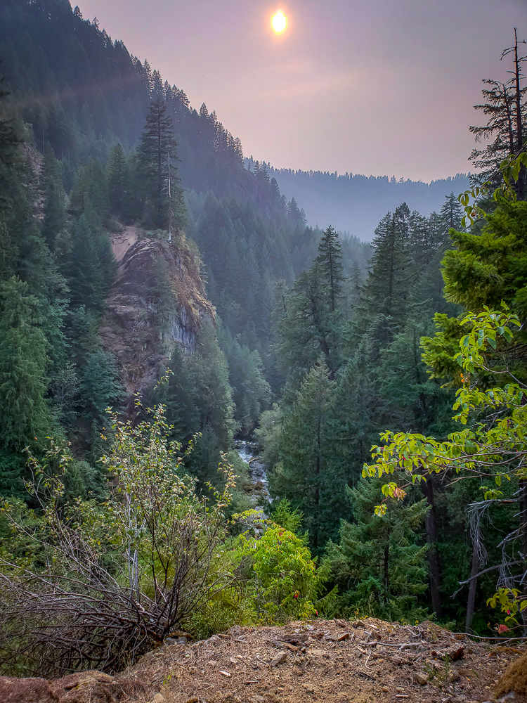 Toketee Falls hike in Umpqua National Forest Oregon - My Ticklefeet